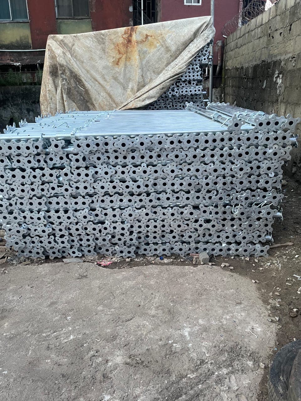 Galvanized Ringlock Scaffolding System — True Crescent steel and construction materials, Lagos