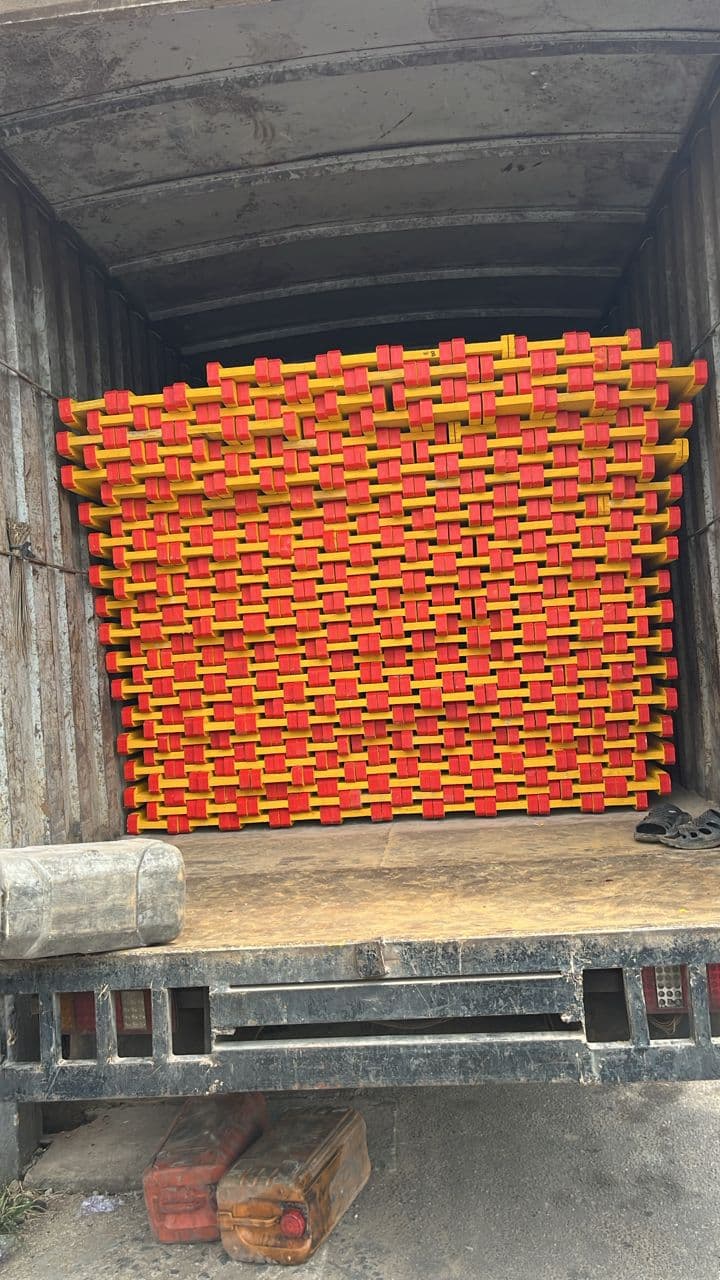 Slovenia Yellow H20 Wood Beam — view 3