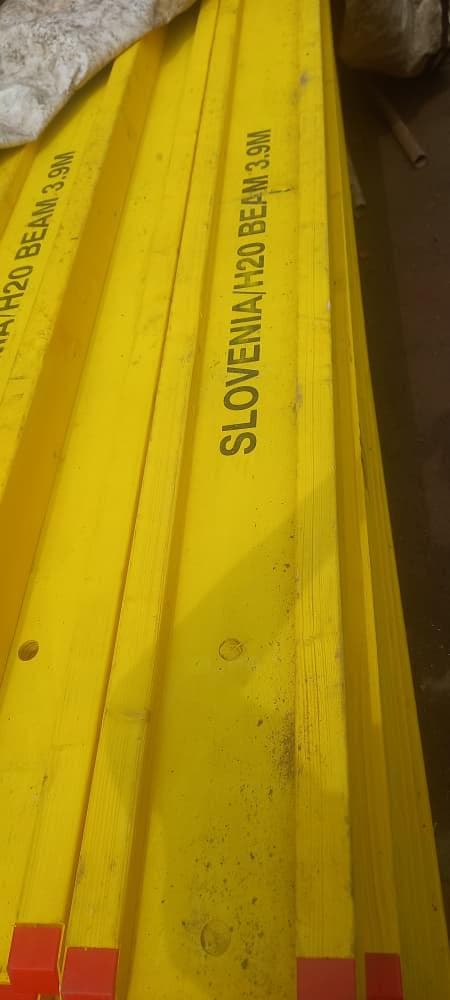 Slovenia Yellow H20 Wood Beam — view 2